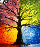 5D DIY Diamond embroidery Painting Kits -Full Round/square Drill "Trees"